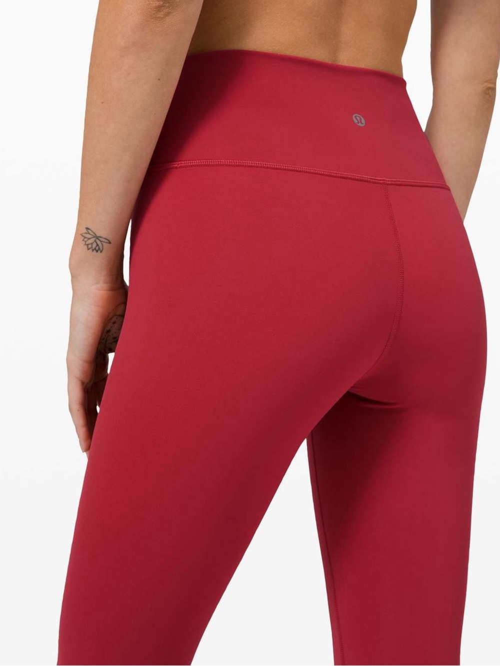 Lululemon Wunder Under High-Rise Tight 25" *Full-On Luxtreme Soft Cranberry yoga - Picture 2 of 6